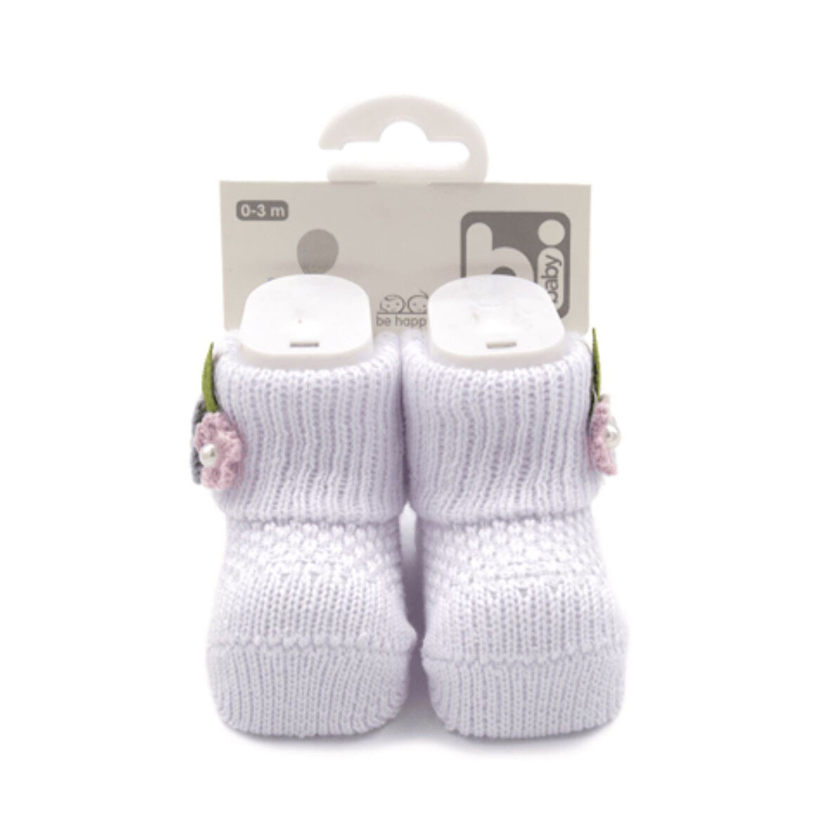 Bibaby Çiçekli Bebek Çorabı 68300