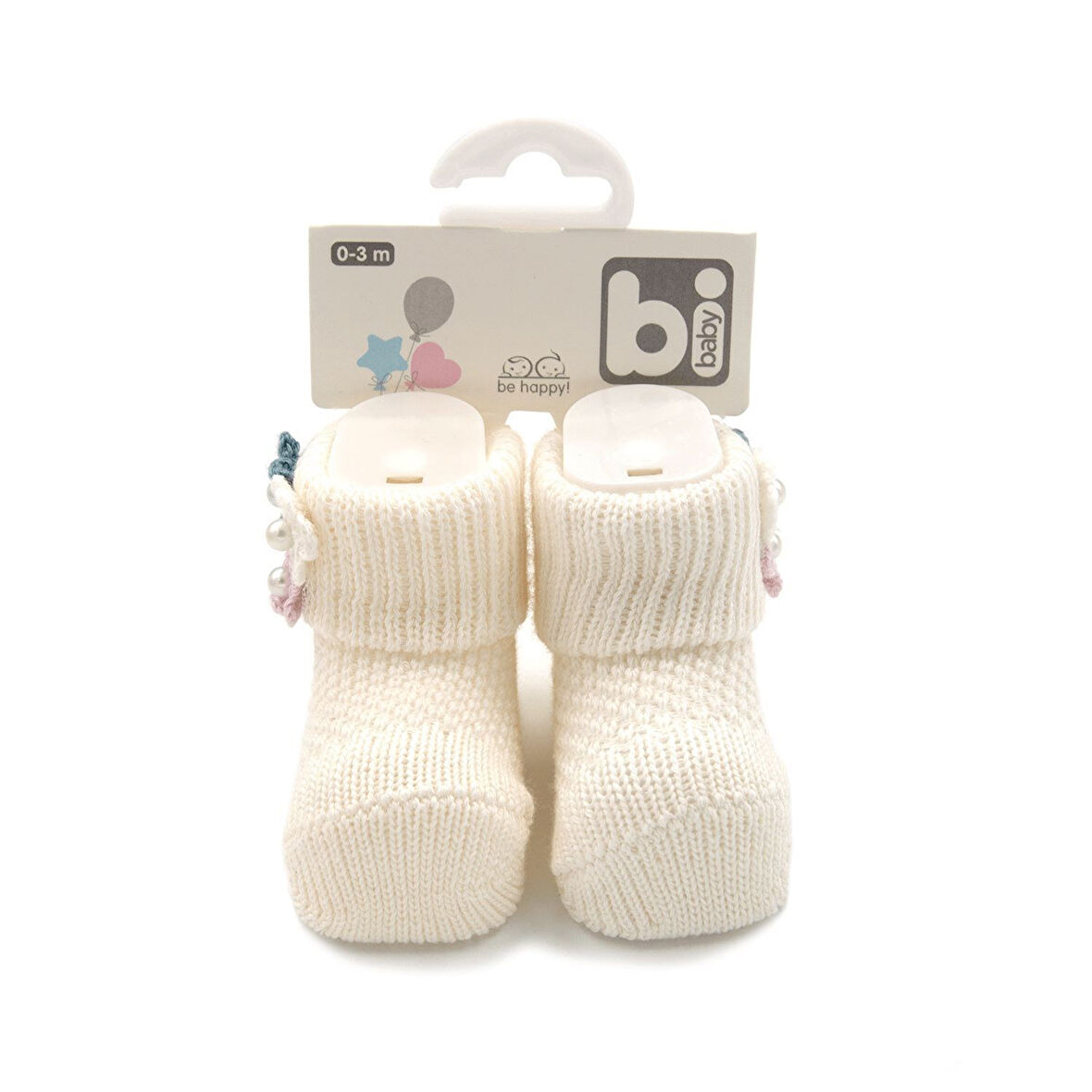 Bibaby Çiçekli Bebek Çorabı 68300