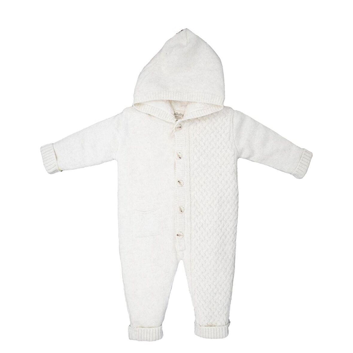 Bibaby Cepli Welsoftlu Triko Tulum 60600 Ekru