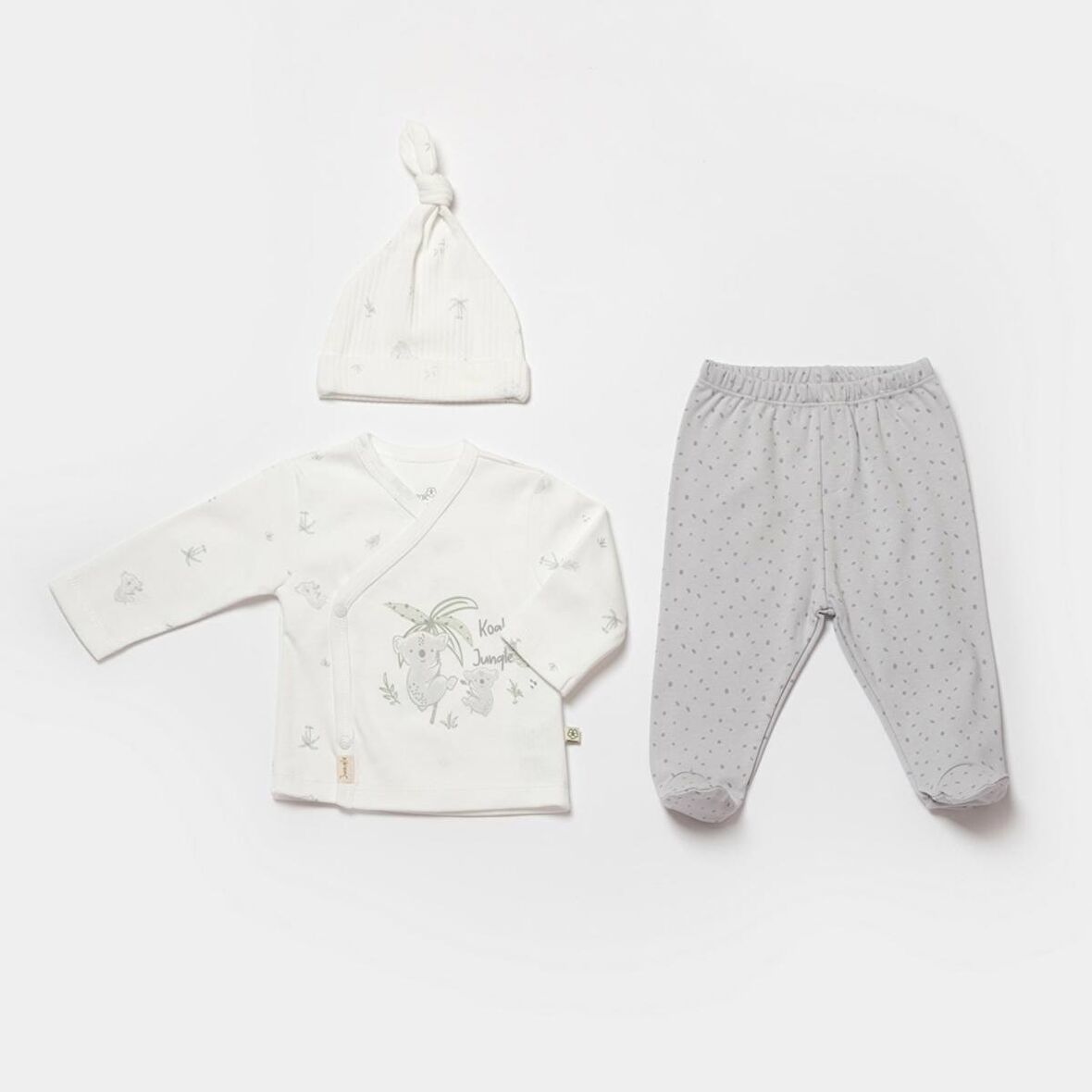 Biorganic Koala Jungle 3'lü Bebek Takımı 73315