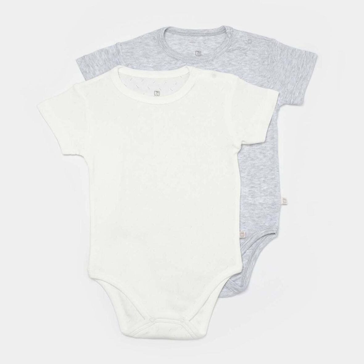 Bibaby Jakarlı 2'li Bebek Body 56993