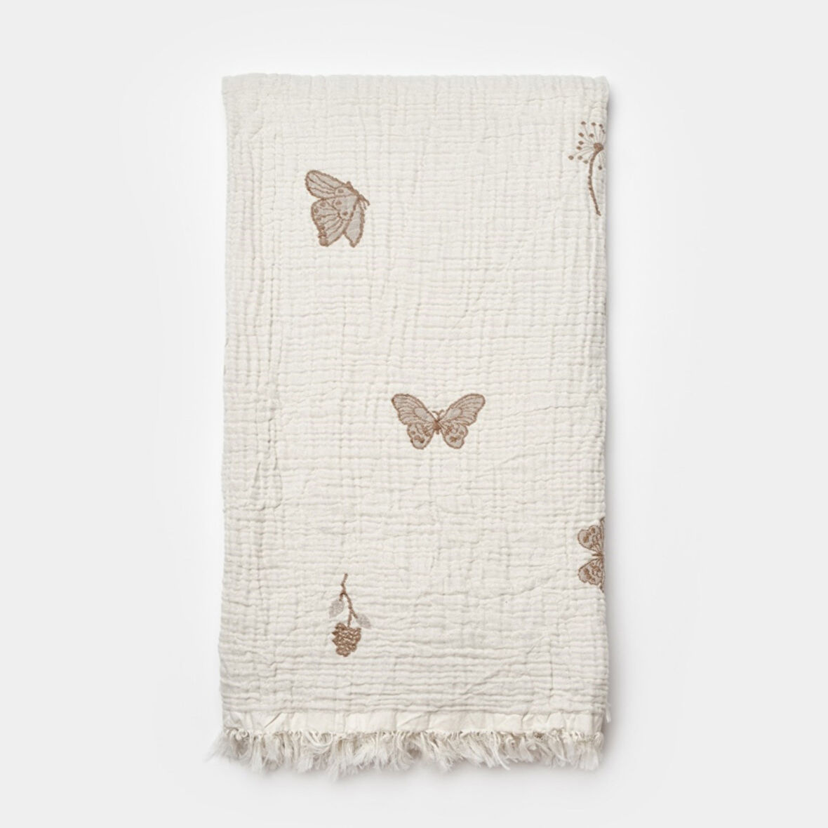 Biorganic Butterfly Feeling Müslin Battaniye 90x90 Cm 64739