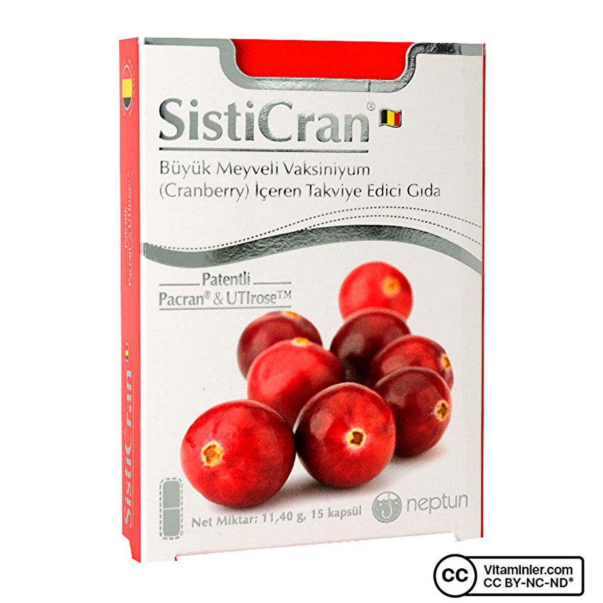 Neptun SistiCran Cranberry 15 Kapsül - AROMASIZ