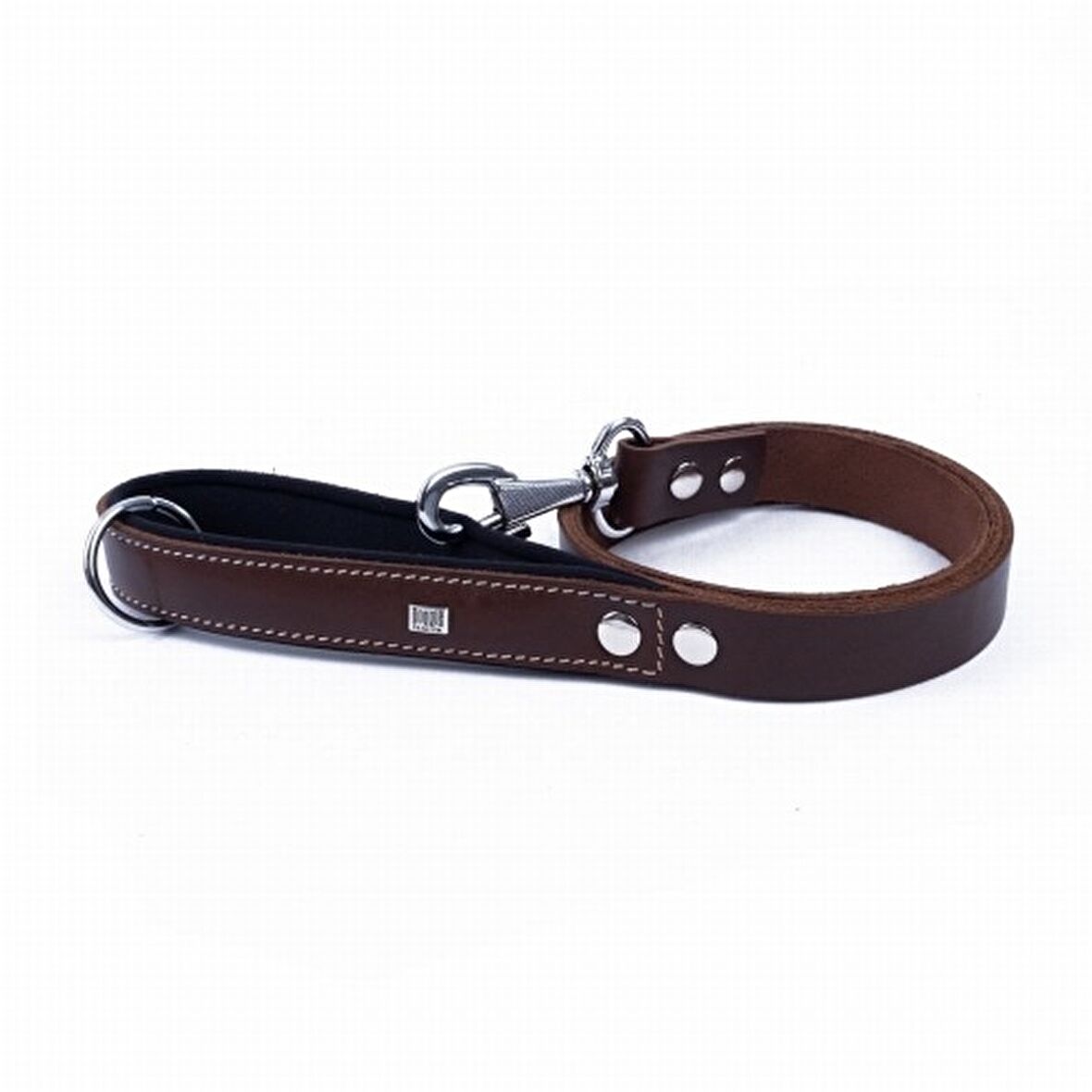 Doggie Softlu Deri Köpek Gezdirme Kayışı 3 cm*60 cm Kahverengi