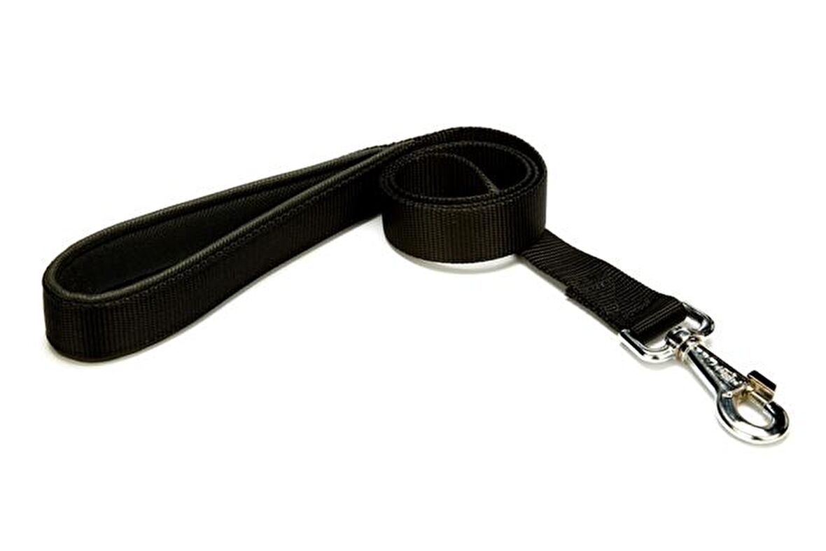 Doggie Comfort Köpek Gezdirme Kayışı 2,5*90 cm Siyah