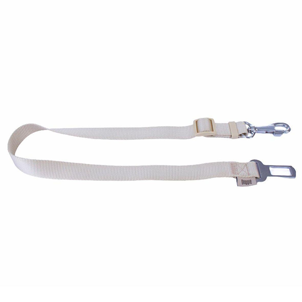 Doggie Dokumadan El Yapımı Köpek İçin Emniyet Kemerli Bağlantı Aparatı 2,5x50-80cm K.Haki