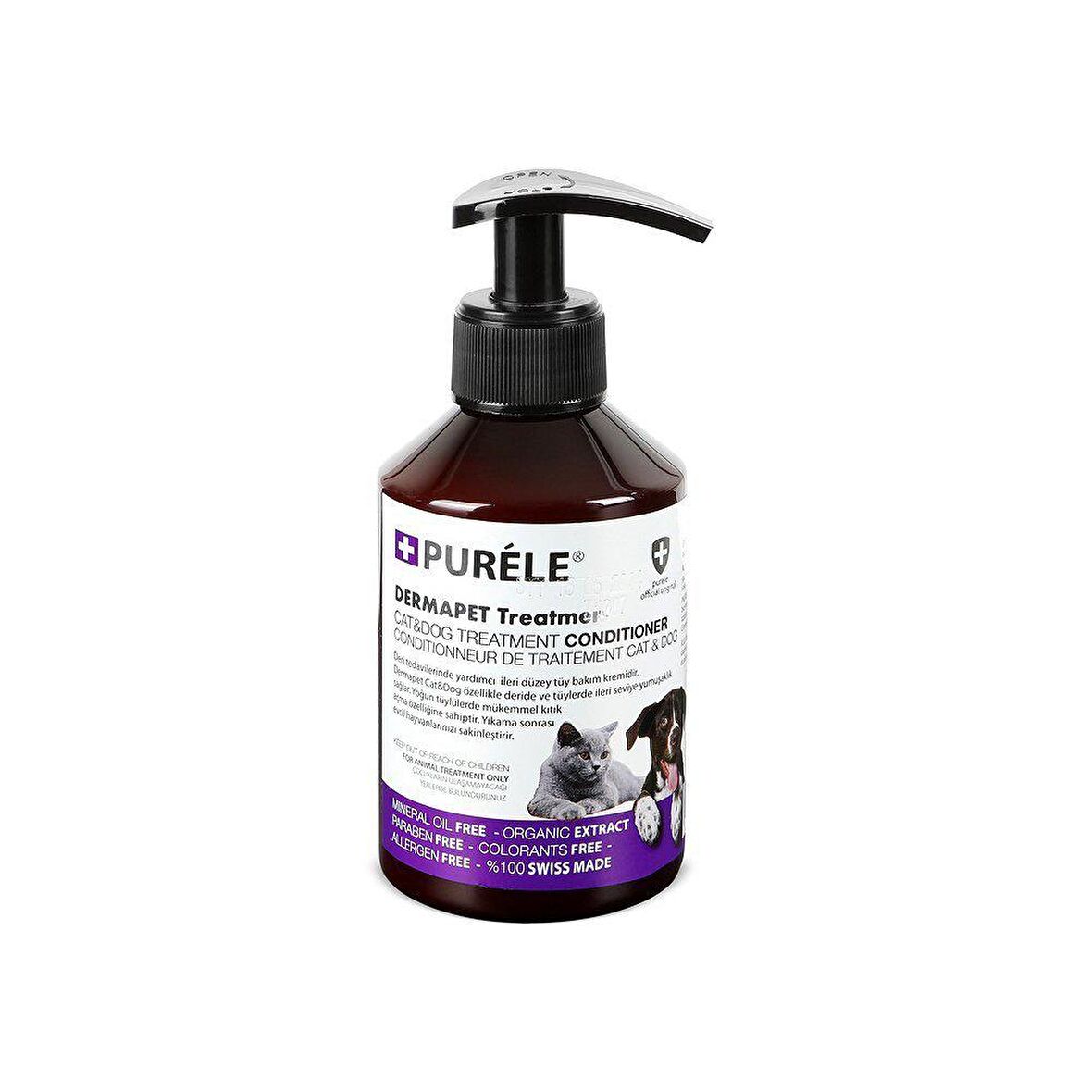 Purele Conditioner Kedi Köpek Tüy Bakım Kremi 250 Ml