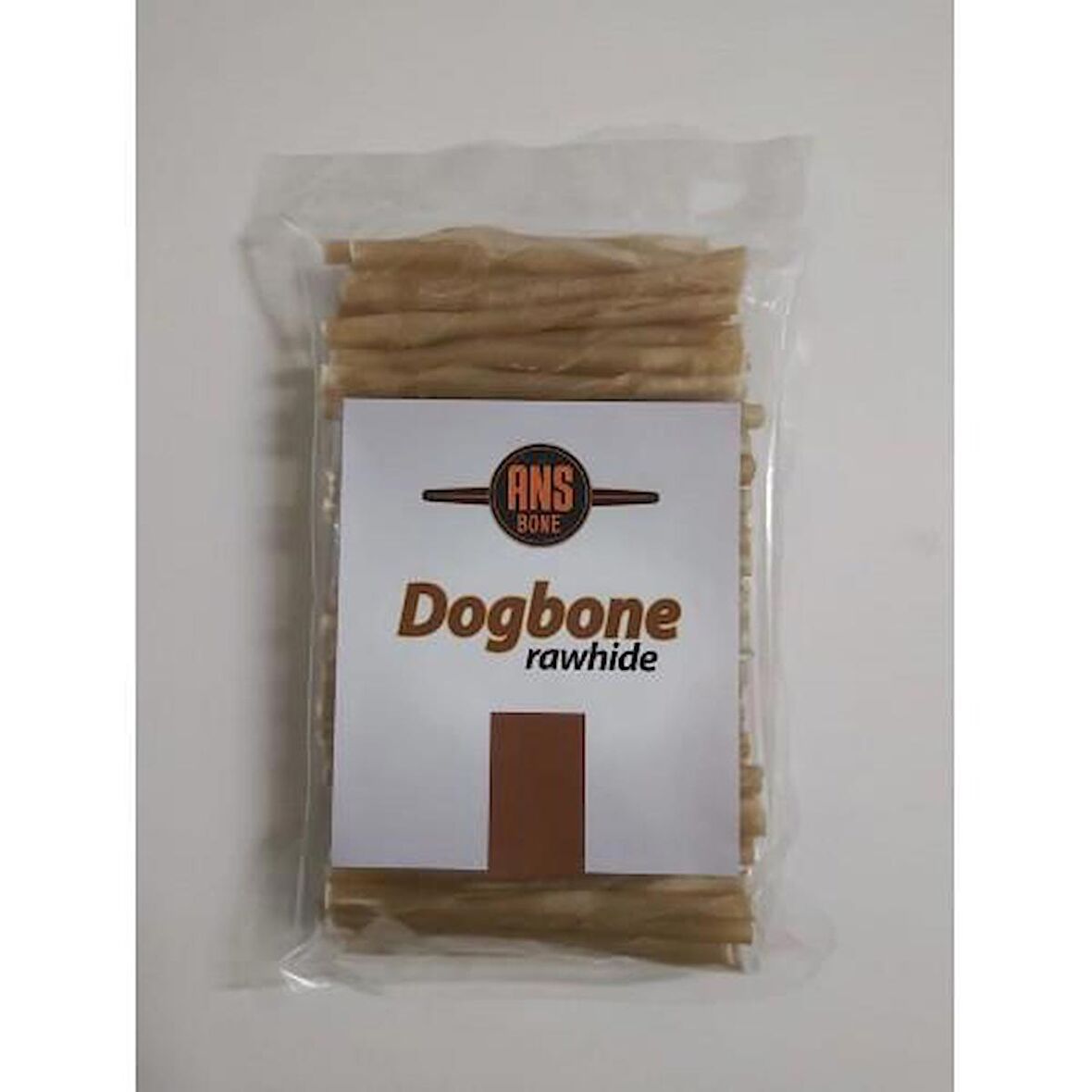 Dogbone Naturel Burgu Kemik 12 Cm 100' lü