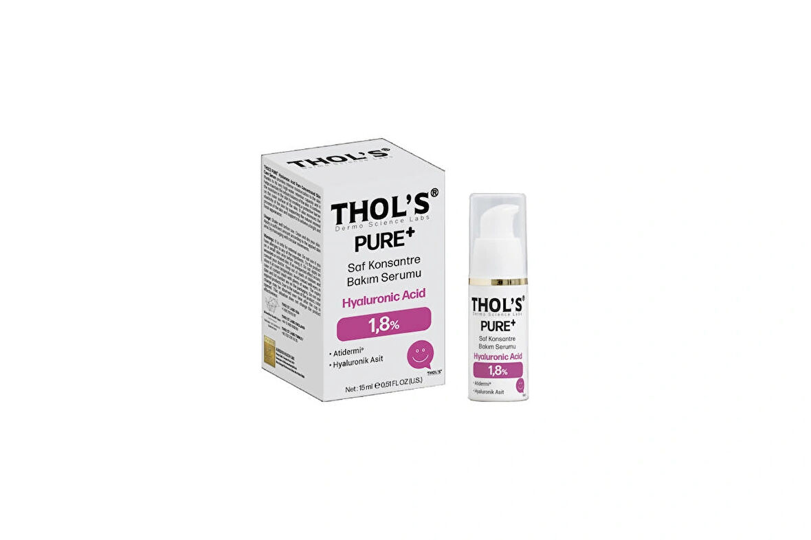 THOL'S PURE+ Hyaluronic Acid 1,8% - 15 ml (TB59) Bakım Serumu