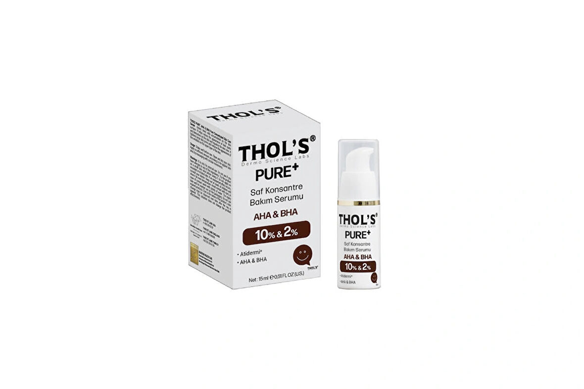 THOL'S PURE+ AHA 10% & BHA 2% - 15 ml (TB68) Bakım Serumu