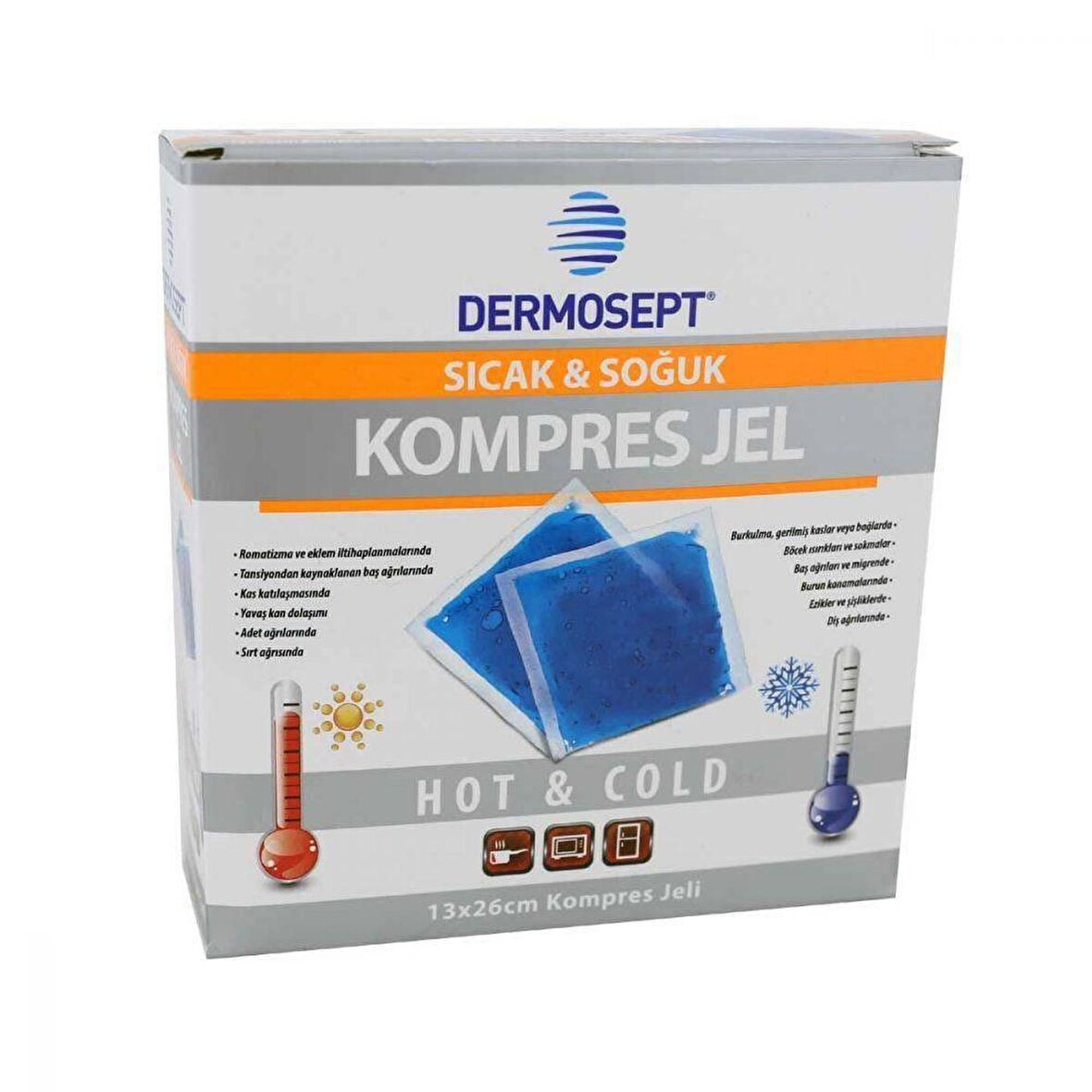 Dermosept Thermojel 13 cm X 26 cm
