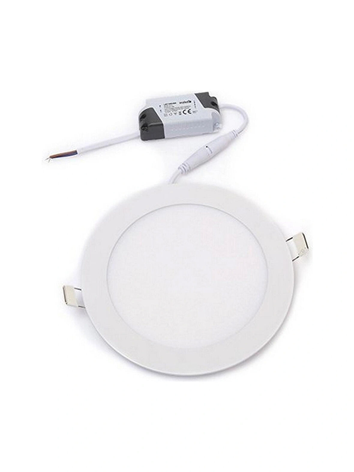 inoled 2712-02 12 Watt Sıva Altı Yuvarlak LED Panel - Gün Işığı (3000K)