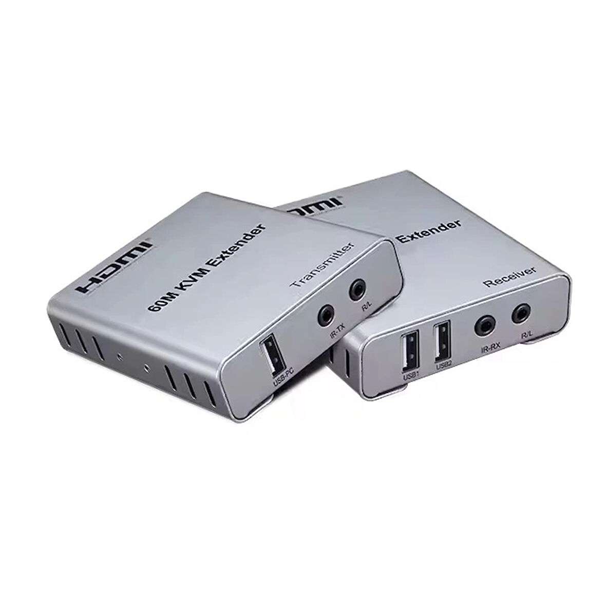 TEKNOTEG - EZCOOL EZ-2010EX 60MT HDMI USB KVM EXTENDER 1080P
