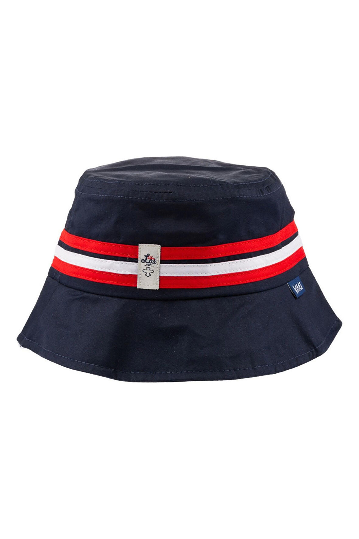 Kitti Çocuk Erkek Fötr Şapka Çizgili Lacivert