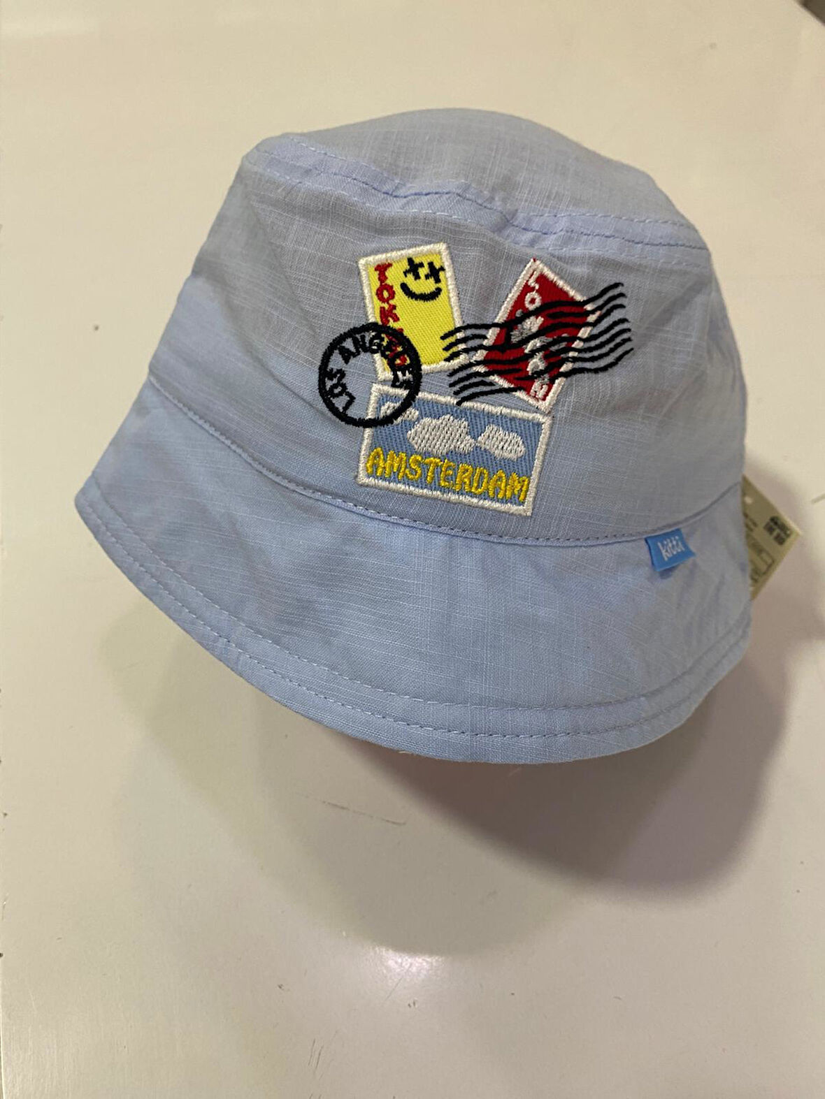 Kitti Şapka Fötr Açık Mavi