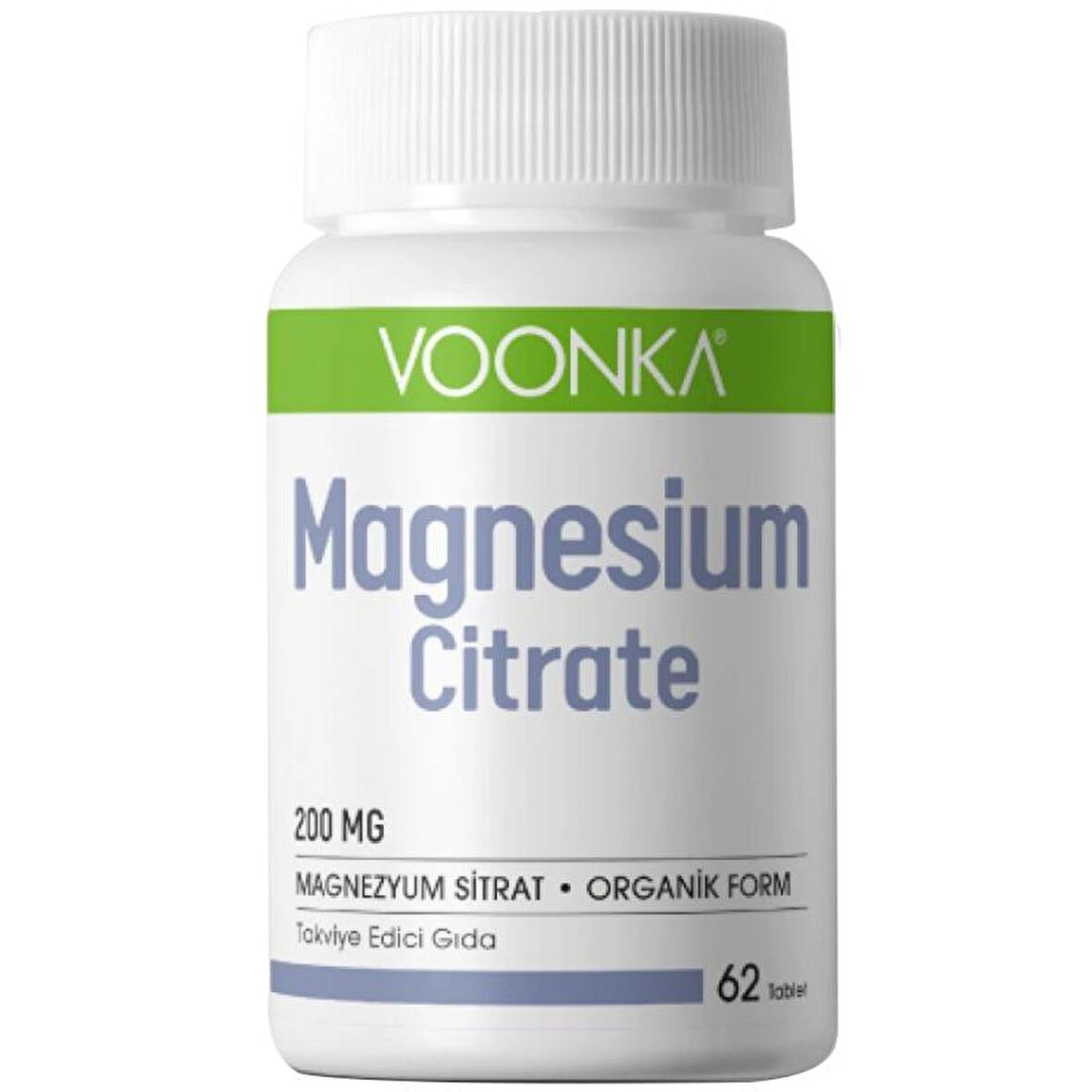 Voonka Magnesium Citrate 62 Kapsül