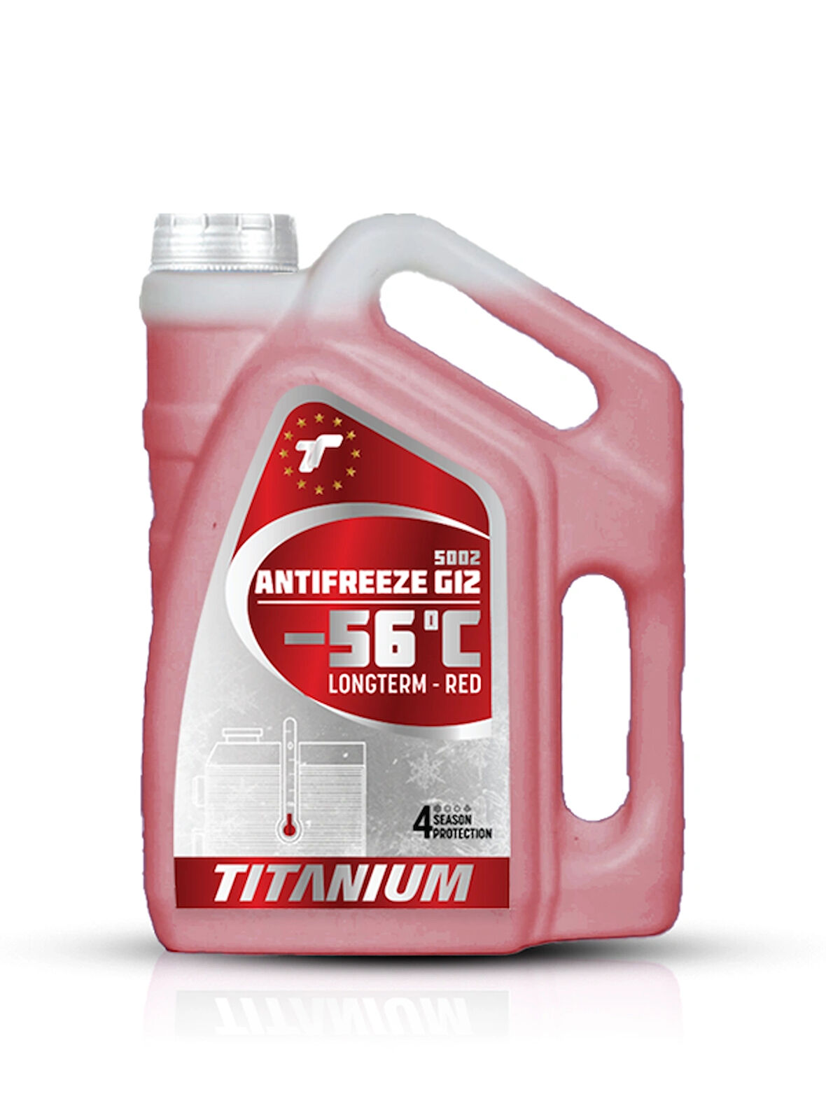 TT5002-3 TİTANİUM ANTİFREEZE G12 LONGTERM-RED -56C° 3L