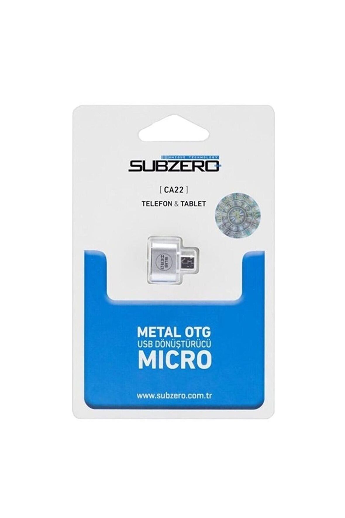 Subzero Ca22 Micro Metal Otg USB TO MİCRO