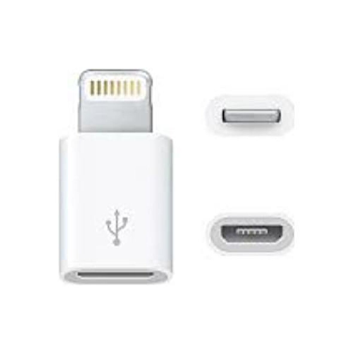 Apple Iphone Lightning Micro Usb Çevirici Dönüştürücü Adaptör