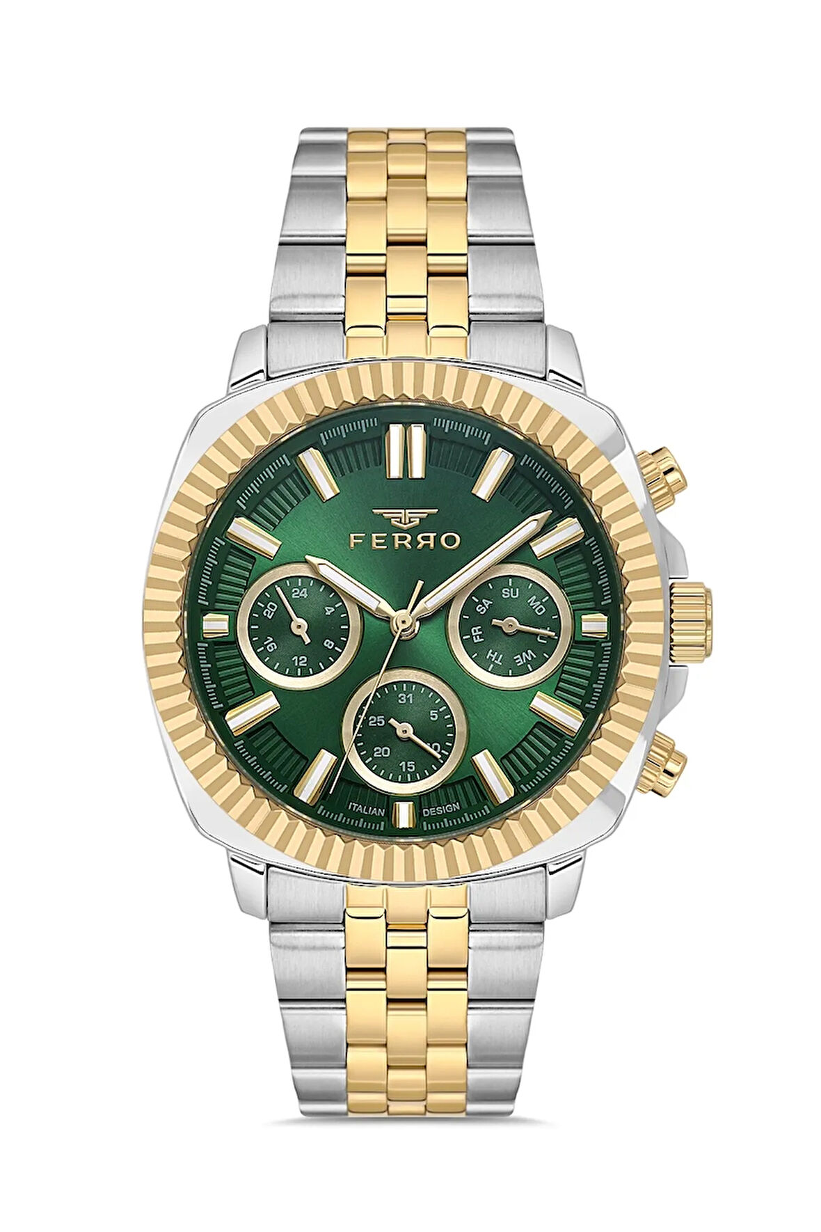 Gümüş Çelik Kordon Erkek Kol Saati FM11627AWT-A15