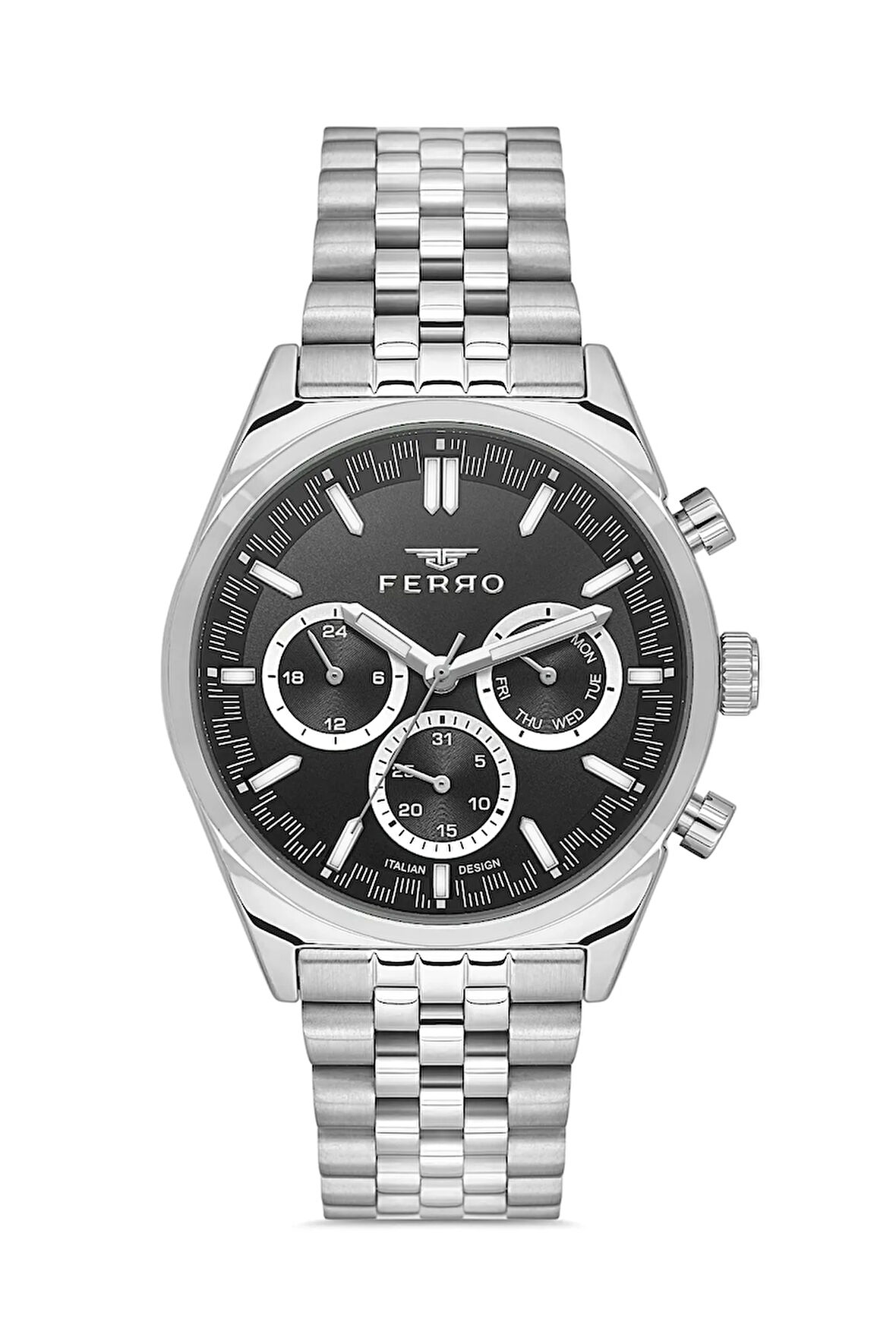 Gümüş Çelik Kordon Erkek Kol Saati FM11647A-A