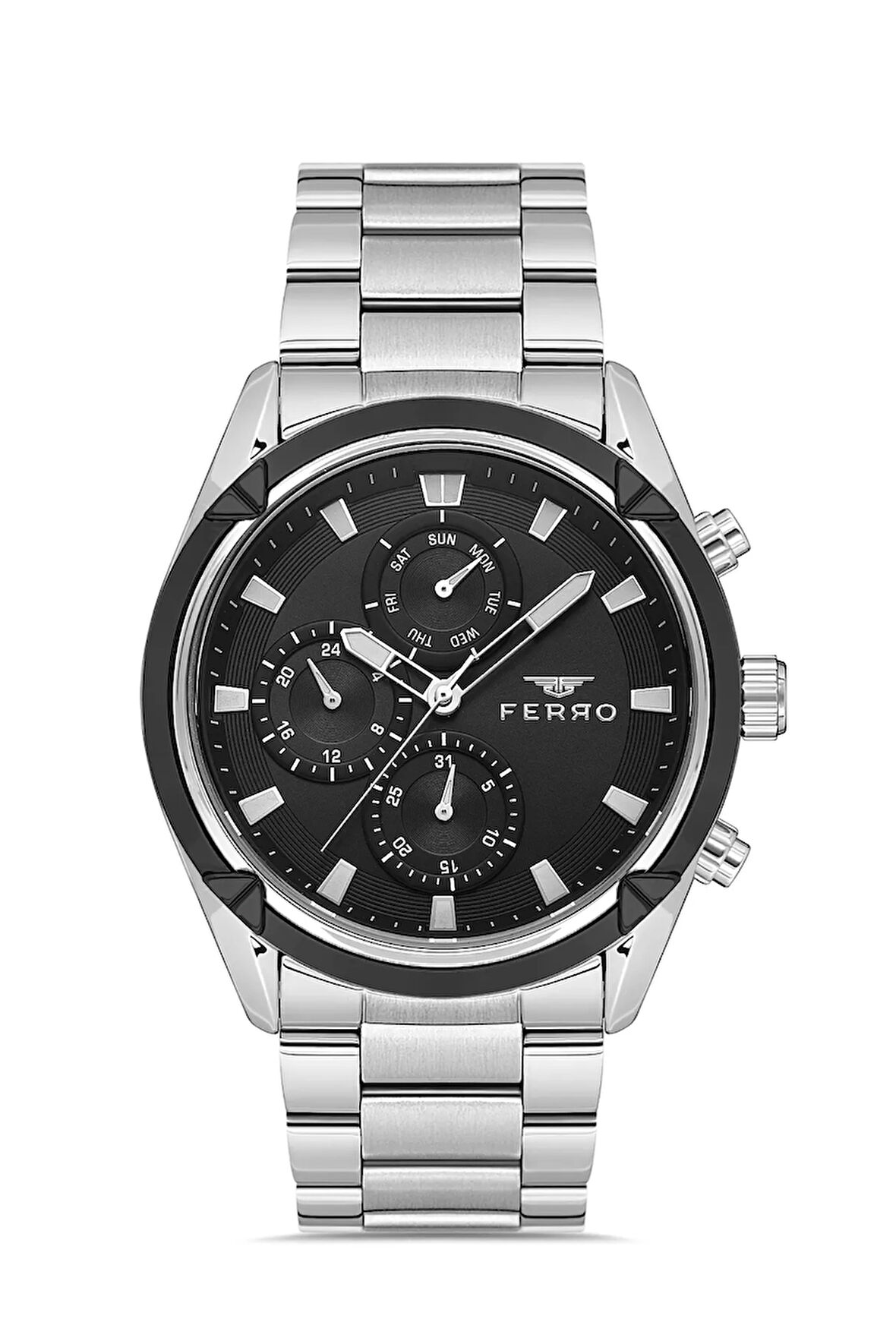 Gümüş Çelik Kordon Erkek Kol Saati FM11388A-J2