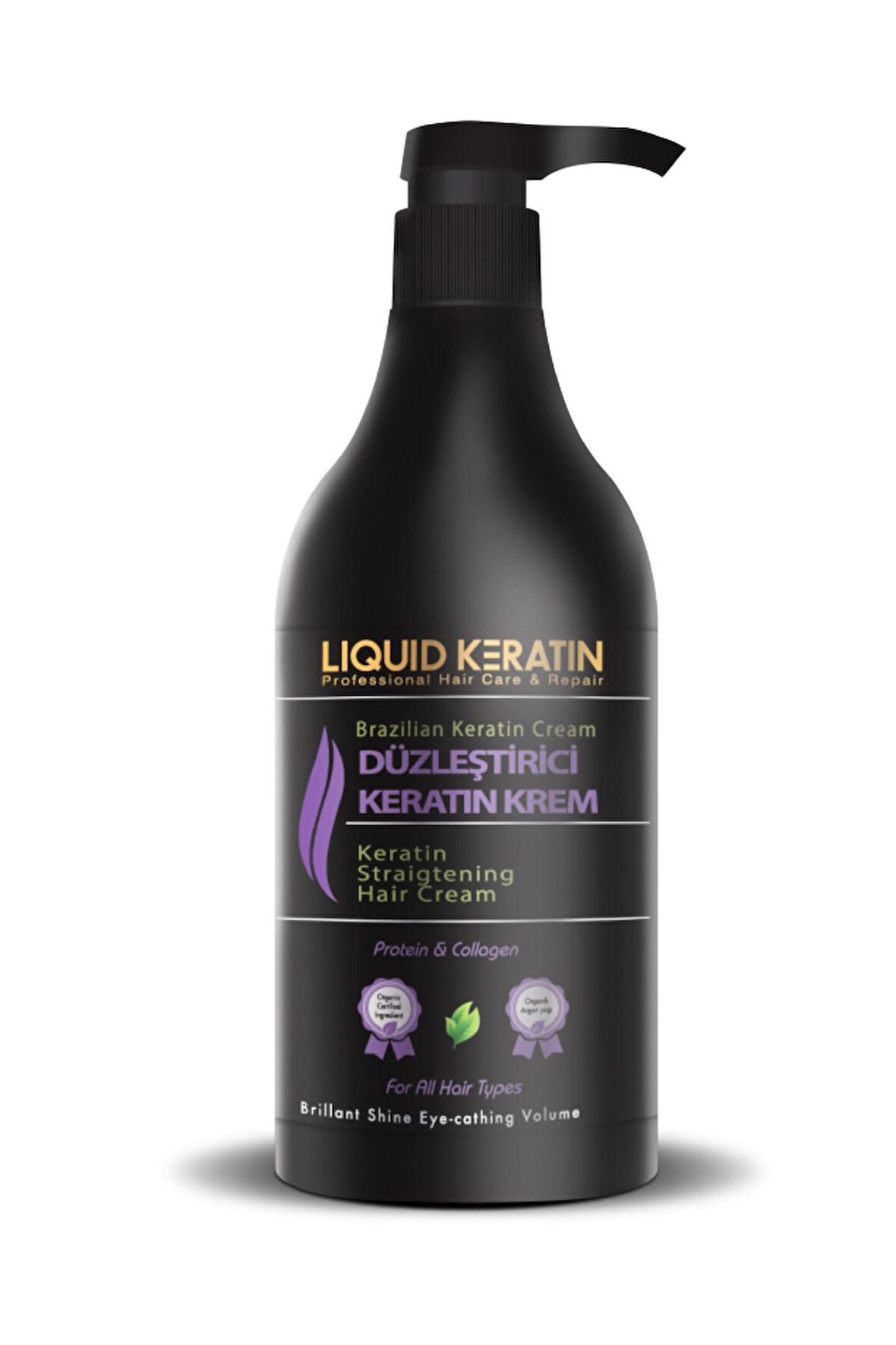 Saç Düzleştirici Keratin Kremi (500ML)