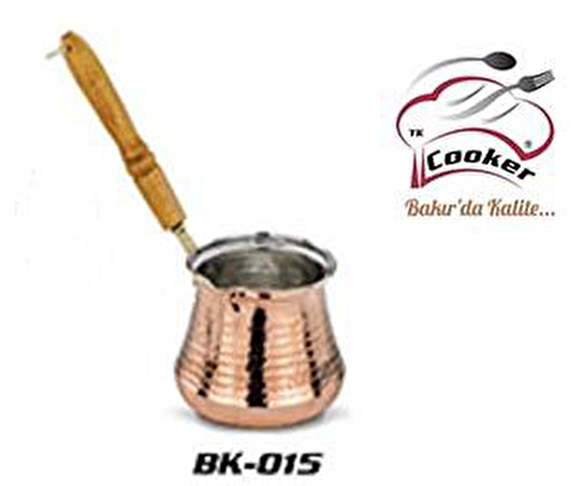 COOKER 3-4 FİNCANLIK BAKIR CEZVE BK-015