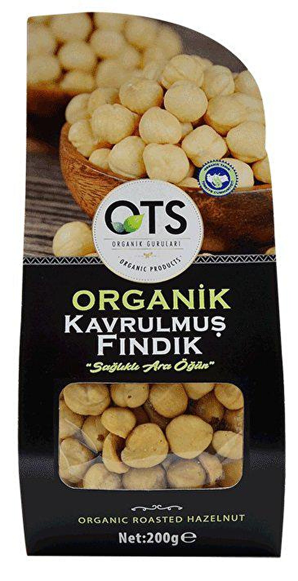 Organik Kavrulmuş Fındık (200 gr) - Ots