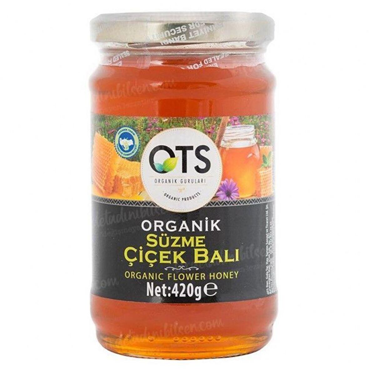 OTS ORGANİK SÜZME ÇİÇEK BALI 420g