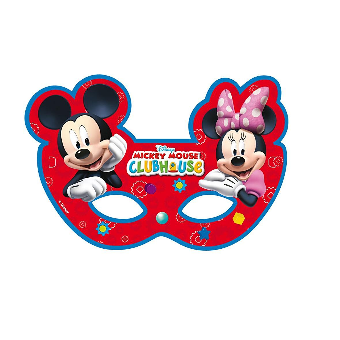 MİCKEY PLAYFUL MASKE 6'LI