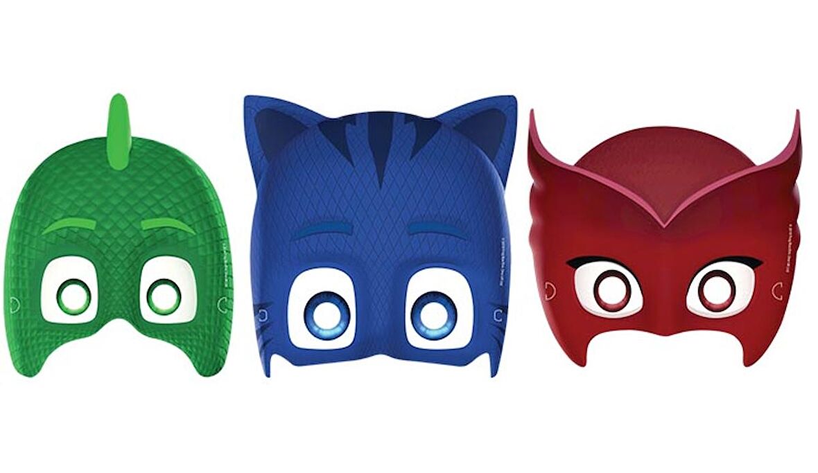 Pj Masks Maske ( 6 Adet )