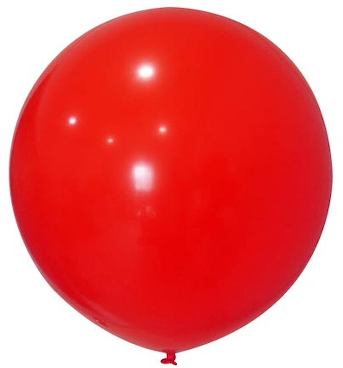 Balon Jumbo Düz 24 İnc Kirmizi 60 Cm ( 3 Adet )