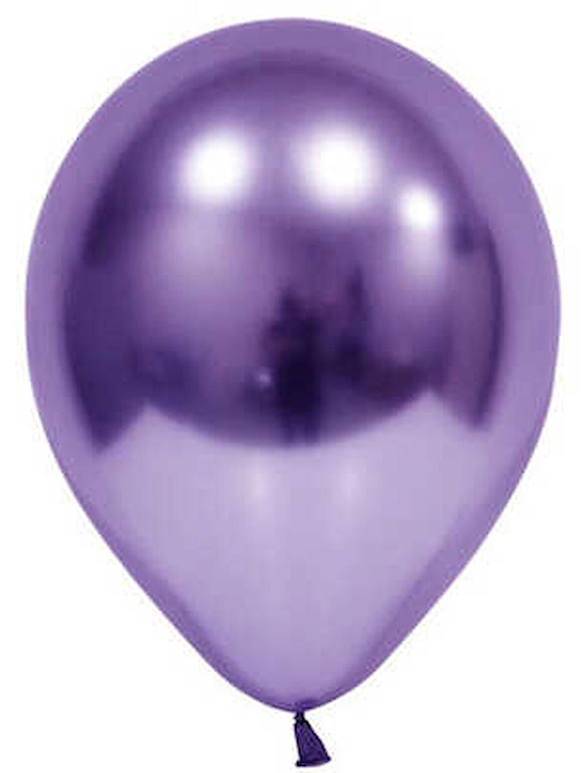Balon Krom Parlak 10 İnc Violet Mor ( 50 Adet )