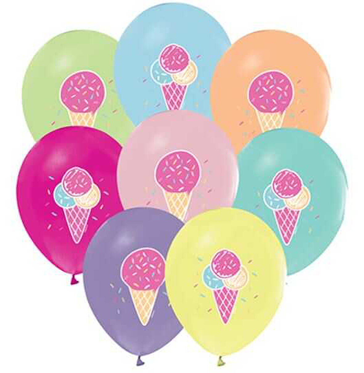 BALON DONDURMA 100 ADET