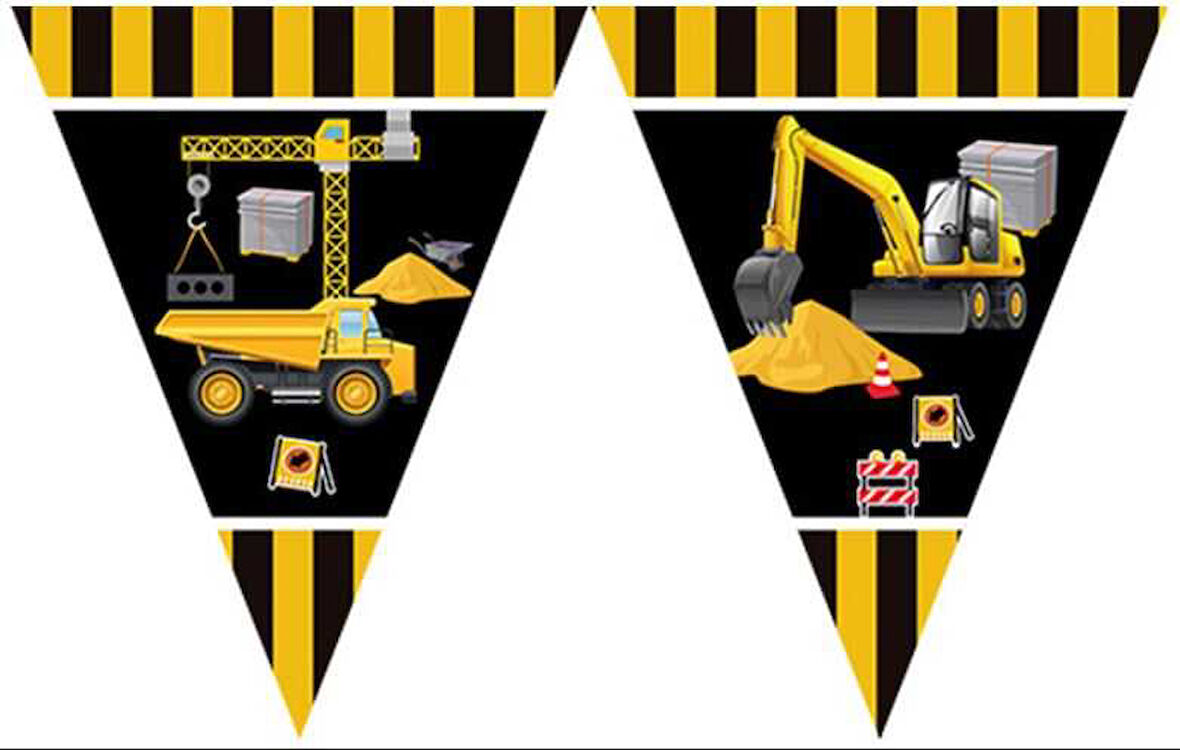 FLAMA BAYRAK İNŞAAT 1 SET