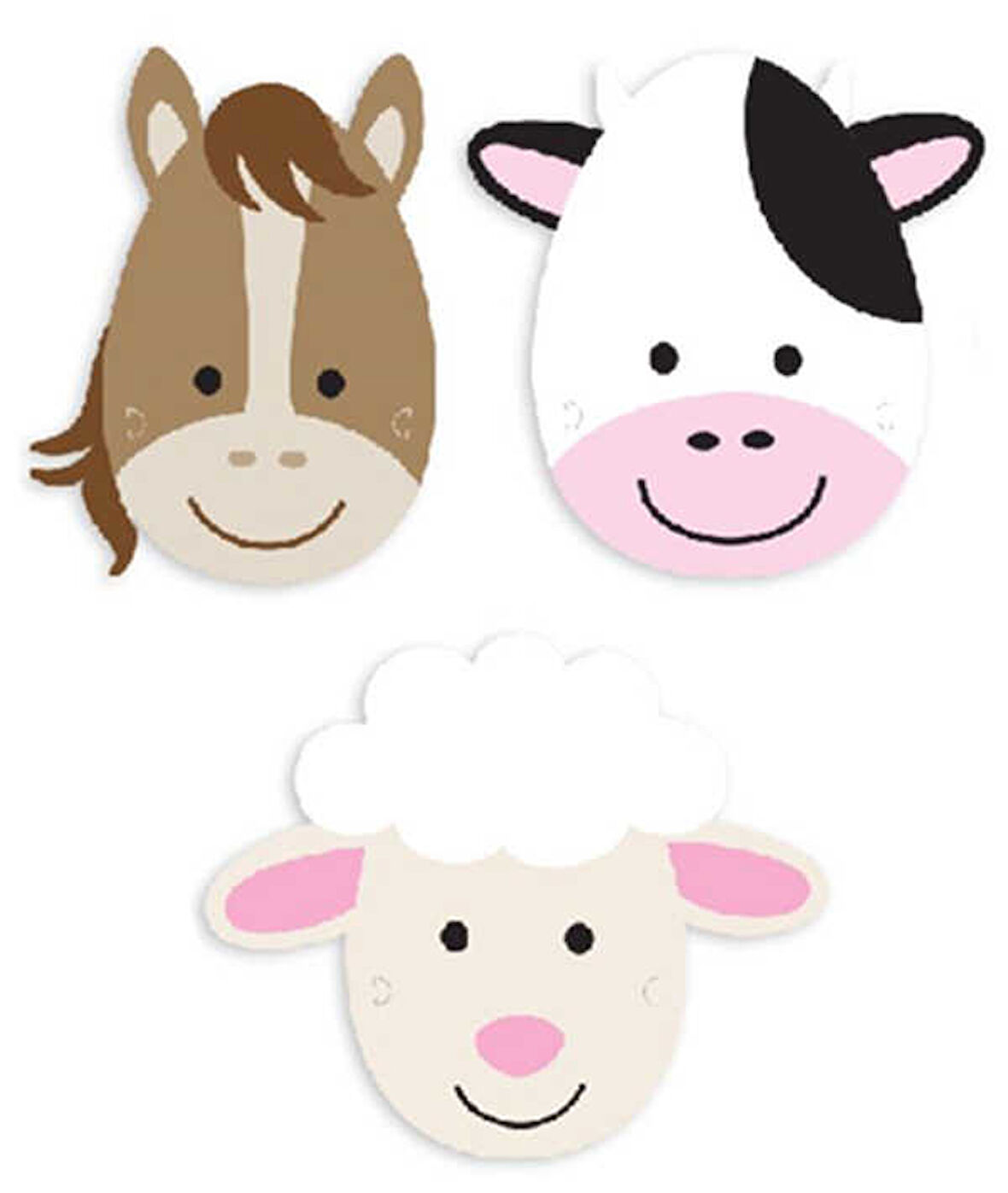 MASKE ÇİFTLİK HAYVANLARI 6 ADET