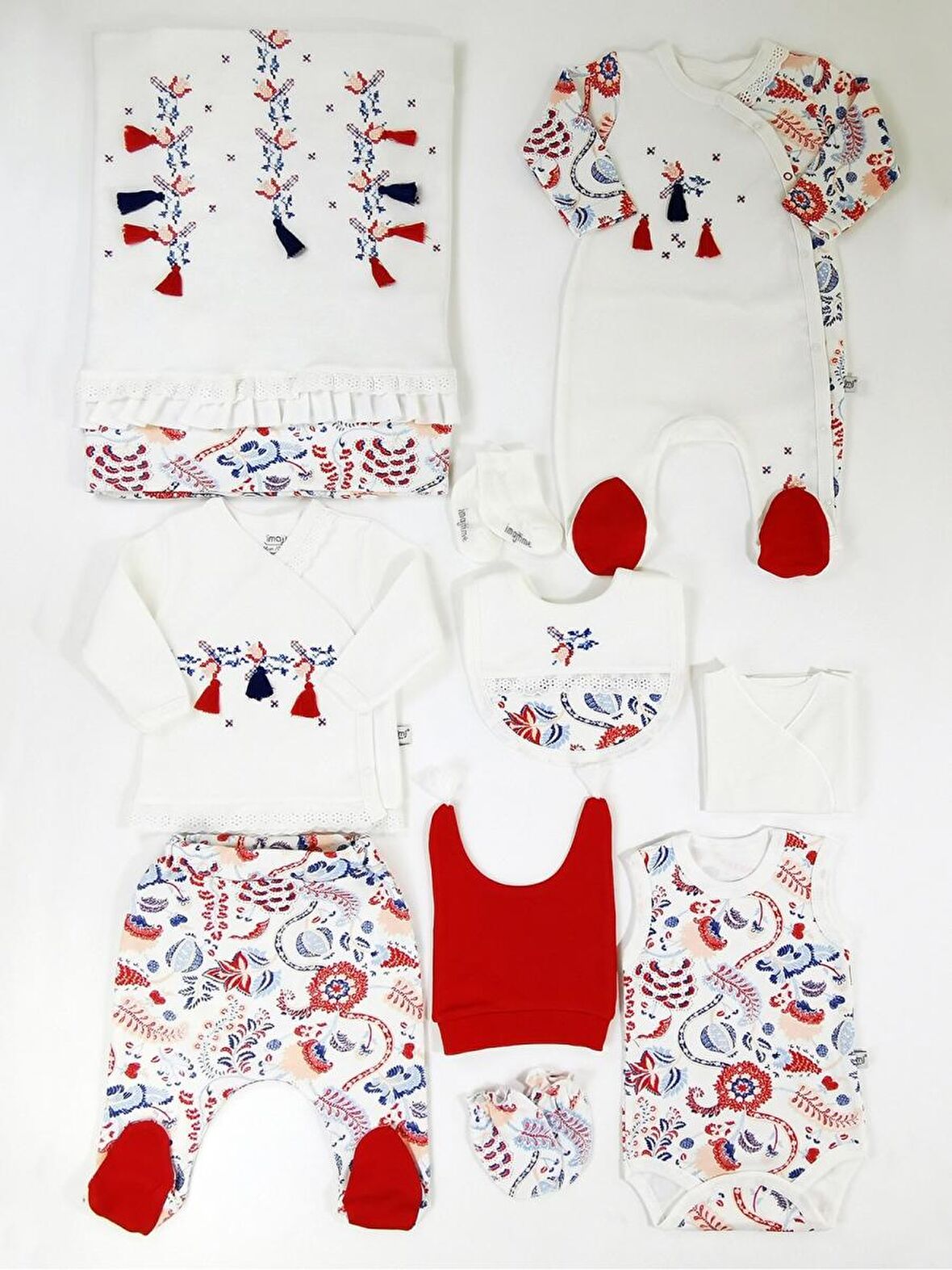 LALEZAR KIZ TULUMLU 10 LU HASTANE ÇIKIŞ SETİ