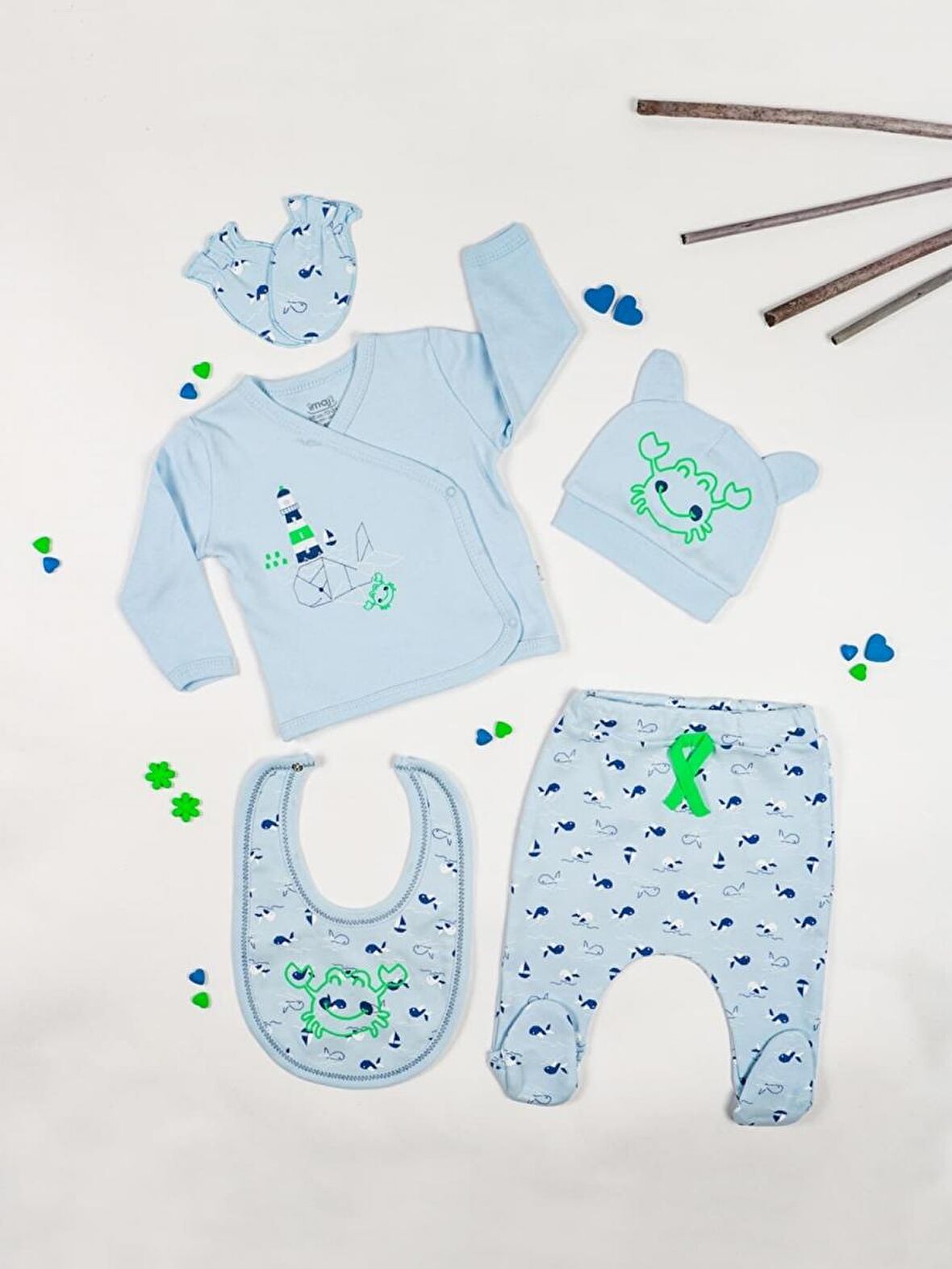 OKYANUS ERKEK 5 Lİ ZIBIN SET