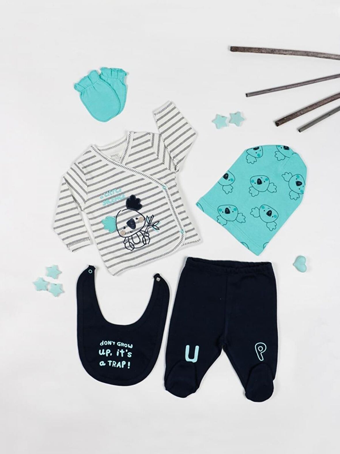 KOALA ERKEK 5 Lİ ZIBIN SET