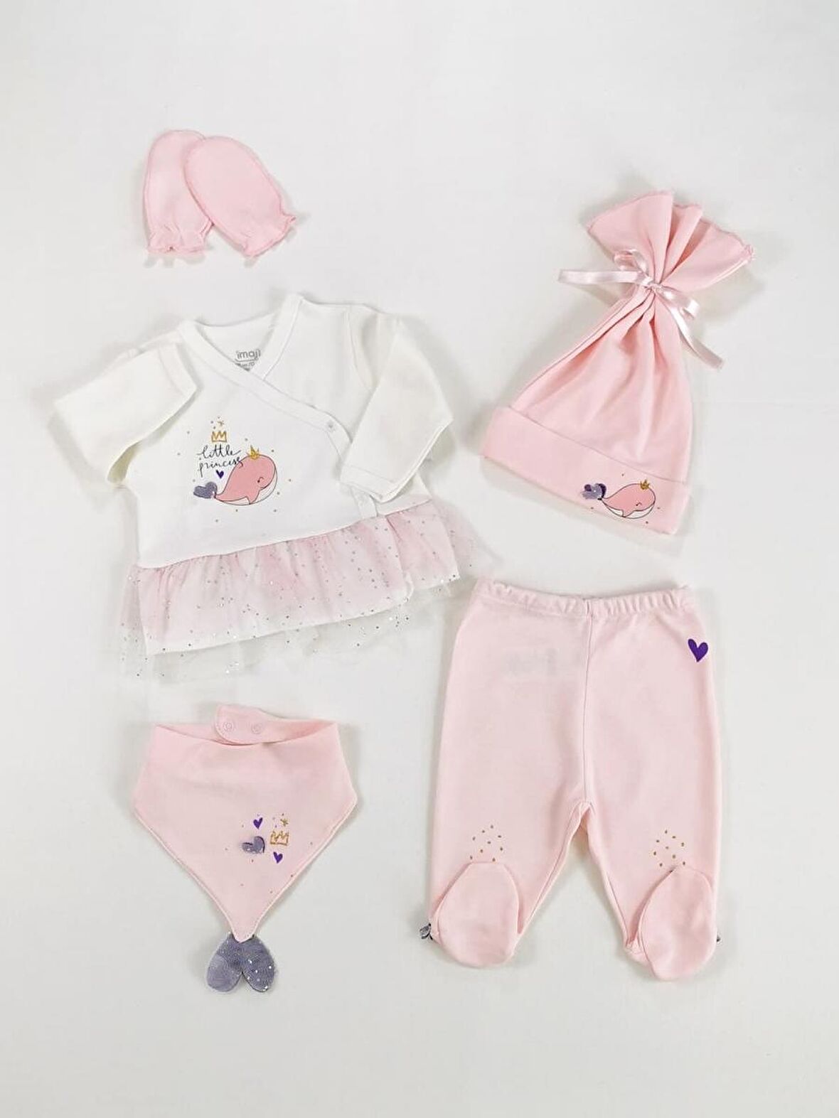 PRENSES BALIK KIZ 5 Lİ ZIBIN SET