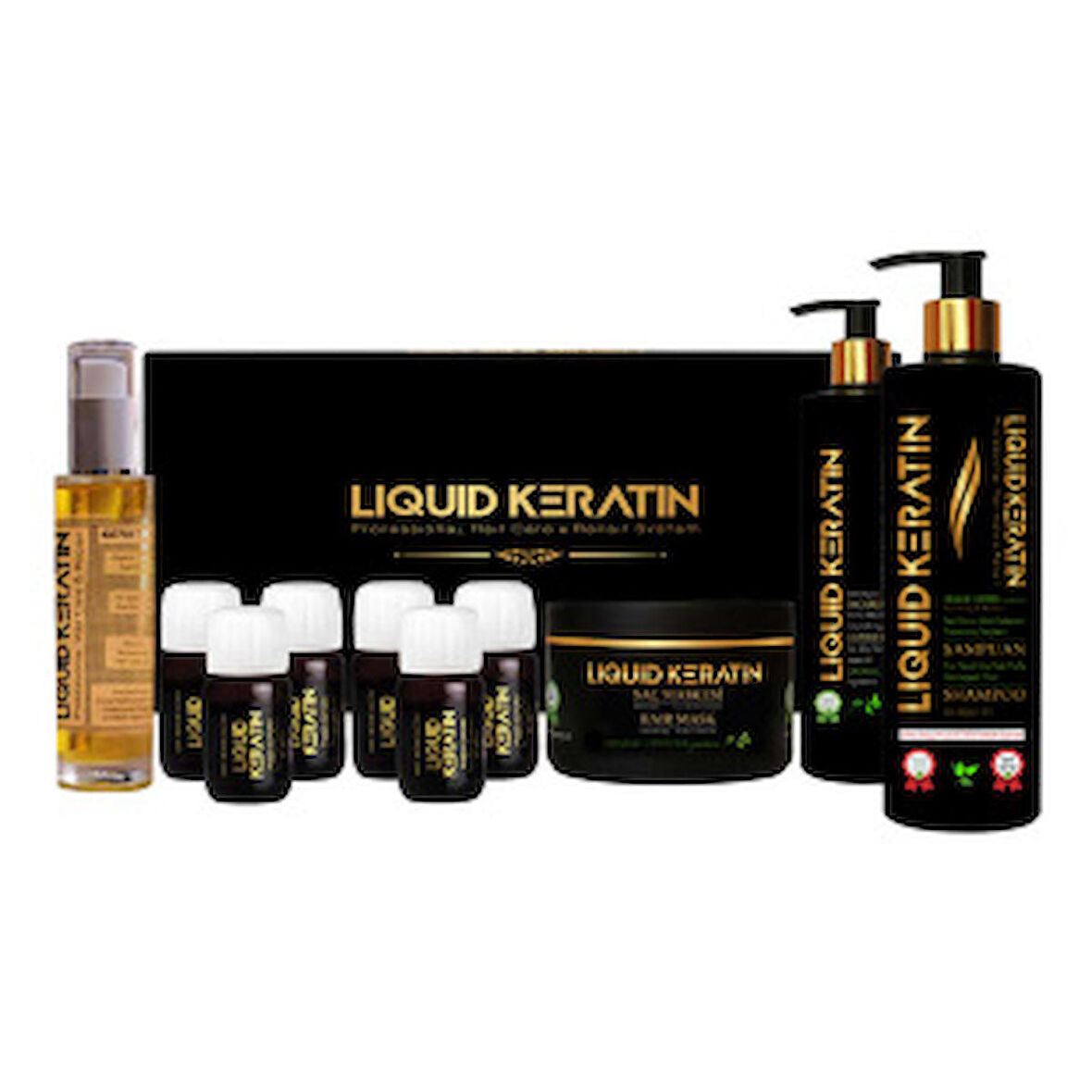 Keratin Saç Bakımı Garantili 2 Set