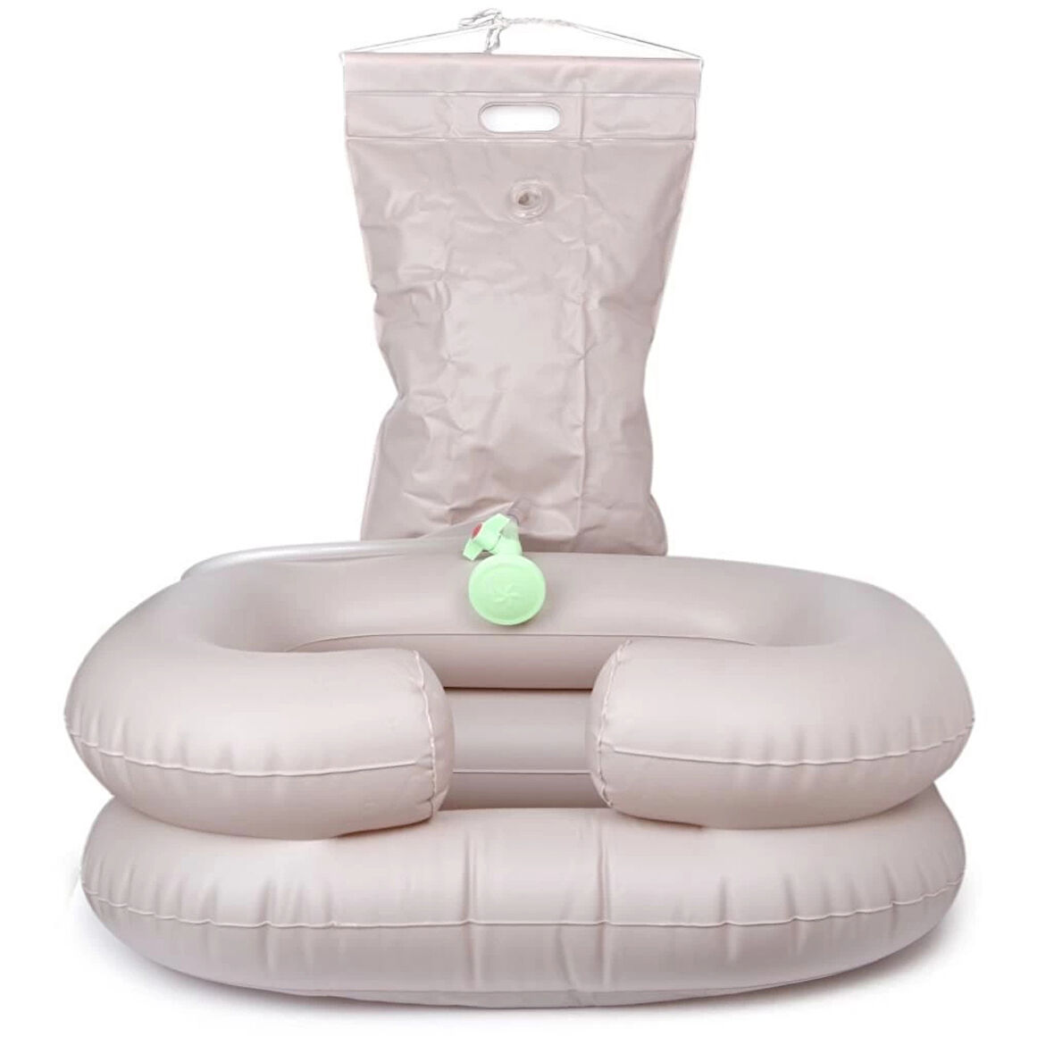 Comfort Plus Baş Yıkama Havuzu | Şişirilebilir, Mobil Duş Uyumlu, Yatan Hasta İçin Pratik Kullanım DM-01