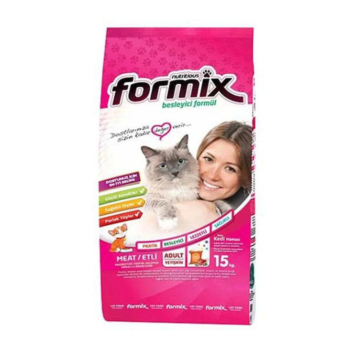 Formix Etli Kedi Maması 15 Kg