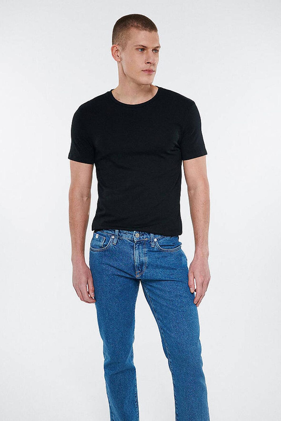 Mavi 061747-900-23Y Erkek T-Shirt Siyah