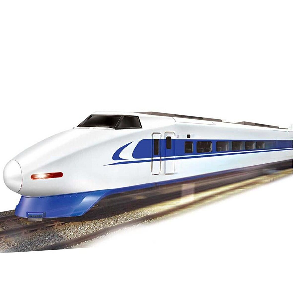 Sun-Rst-Snc-Tren Set Express Bullet Traın 15 Parça Ses/Işık B/O 2A.