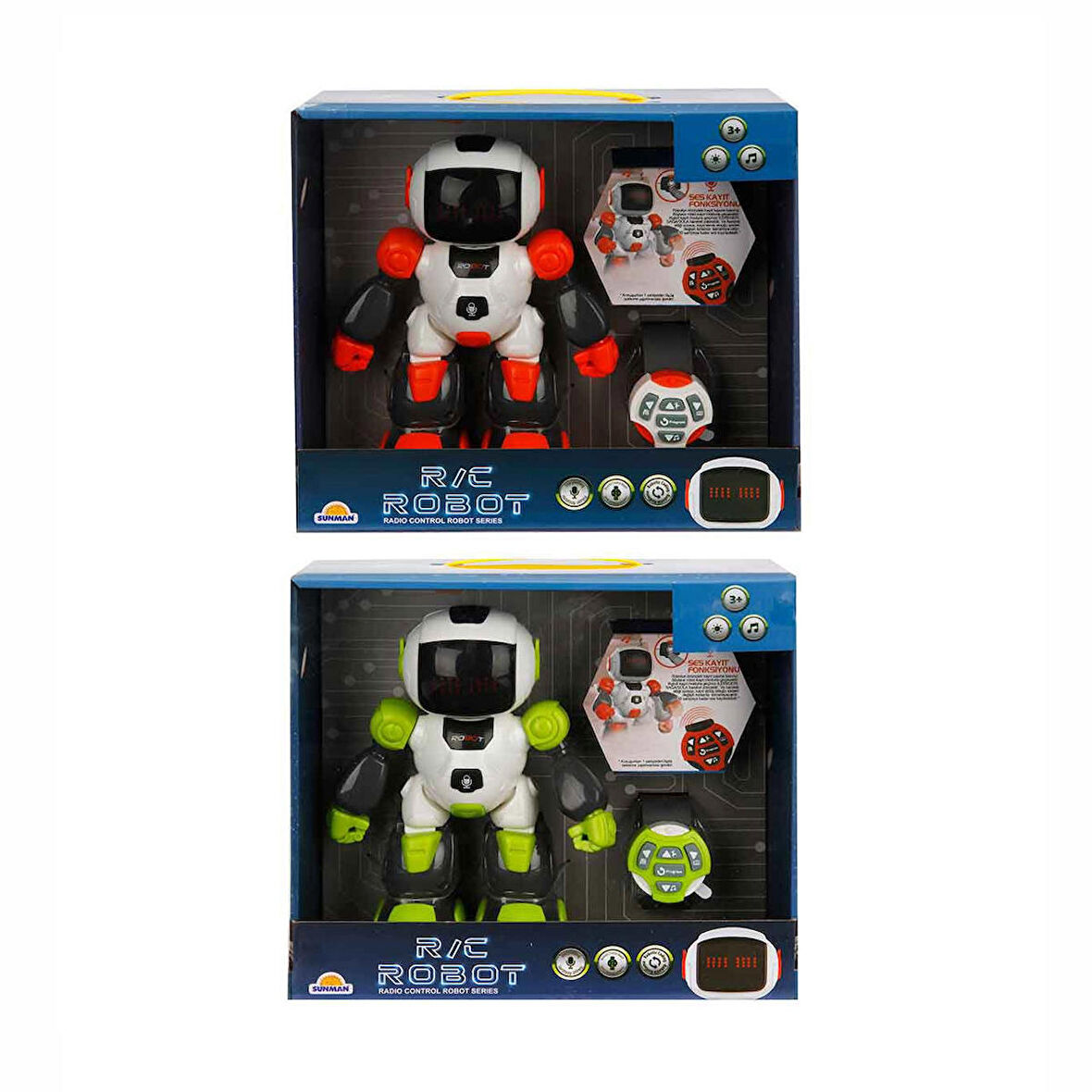 Sunman  Robot Kol Saatli Programlı 24 Cm 02547