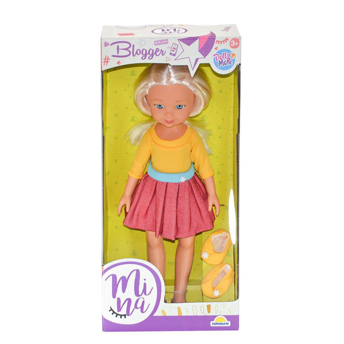 1030081  Mina Blogger Bebek 35 cm -Sunman