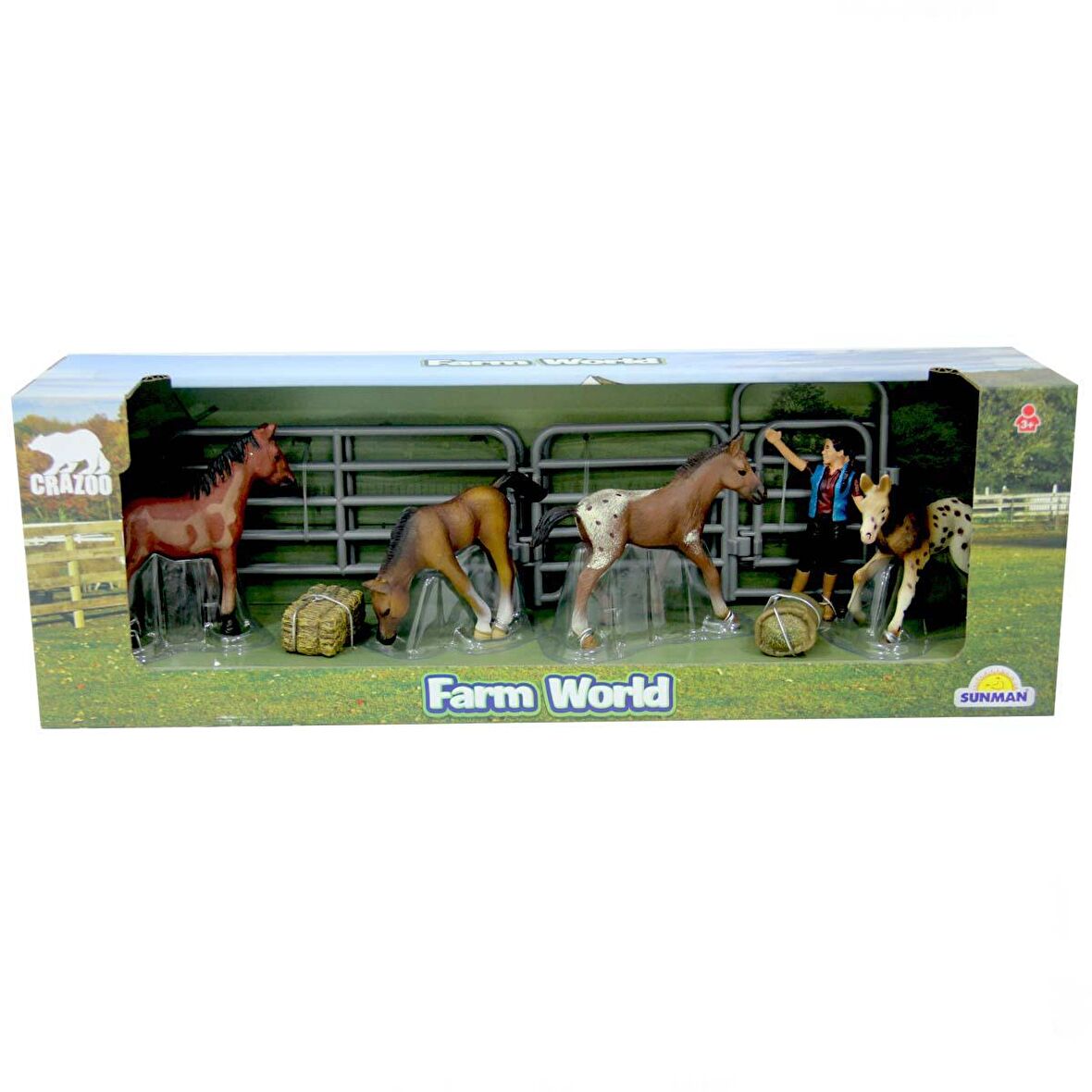 2690 Farm World Çiftlik Hayvanları Oyun Seti