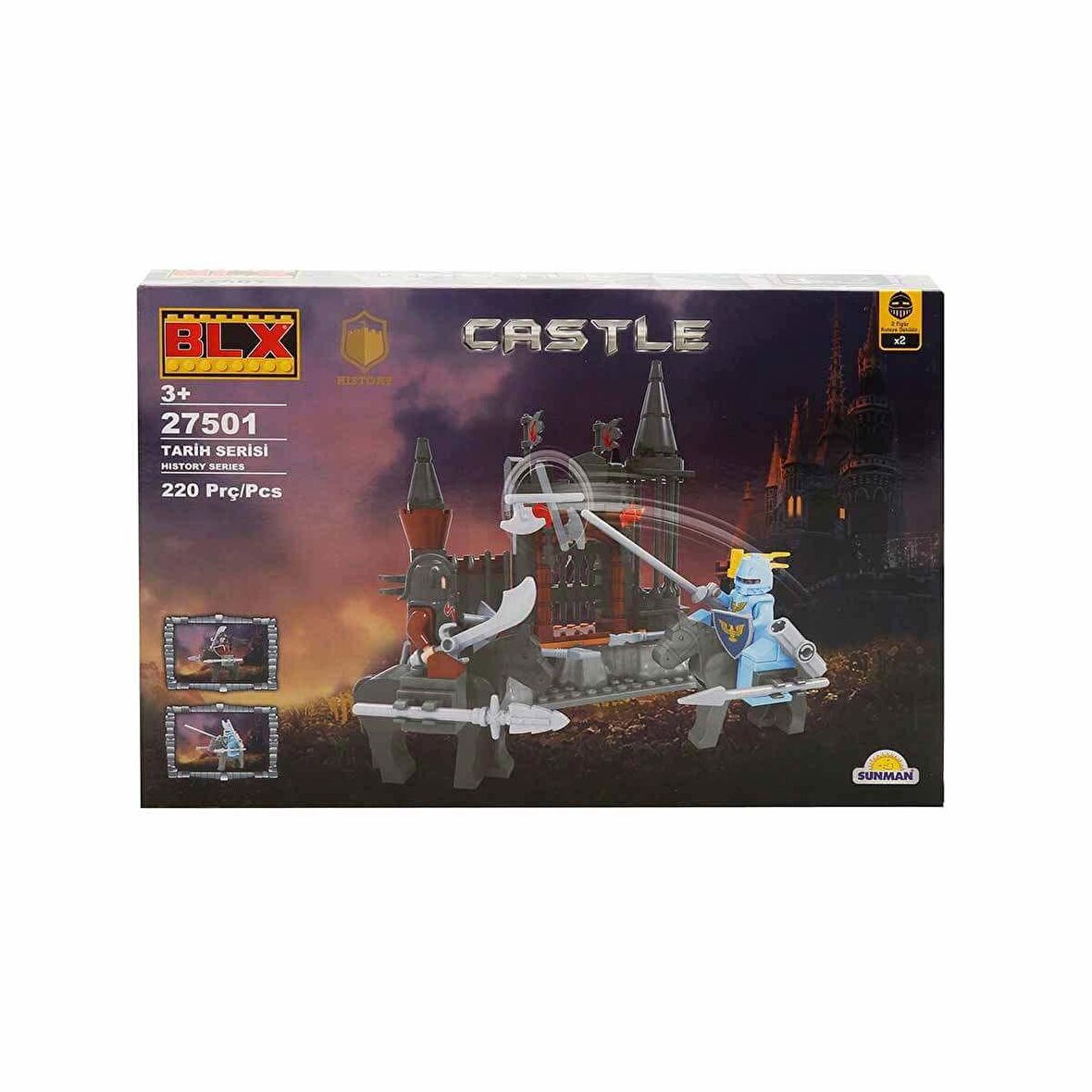 3211 BLX Castle Şövalye Kale Kapısı 220 Parça